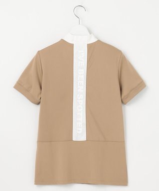 PW CIRCULUS 【UVカット / 吸水速乾 / 伸縮性抜群】【WOMEN】バックメッシュ切り替えモックT ゴルフウェア レディース