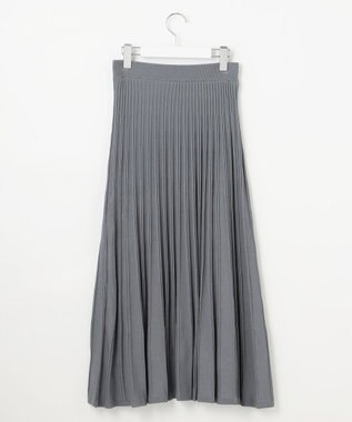 Feroux 【洗える・セットアイテム】ラメライン・ニットセットアップ ブルー系