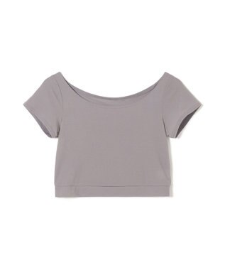 Chacott ショートトップ アッシュグレー