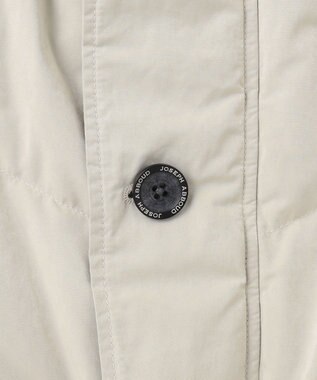 JOSEPH ABBOUD MOUNTAIN  【サスティナブル/ECO撥水/ECOファー/9ポケット/男女兼用】Pe/Nyピーチ ダウンコート アイボリー系