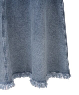 Green Parks ・ＳＵＧＡＲ　ＳＰＯＯＮ　グラデーションデニムスカー Black