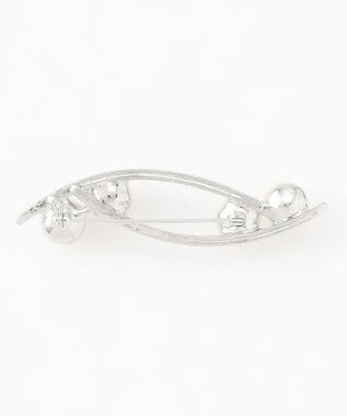 自由区 リーフパール ブローチ シルバー