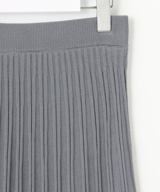 Feroux 【洗える・セットアイテム】ラメライン・ニットセットアップ ブルー系