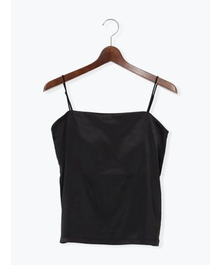 Te chichi カットサテンカップ付きキャミソール《2026 spring catalog item》 ブラック