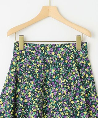 組曲 【23AW】フラワープリント ドラマティック スカート パープル系5