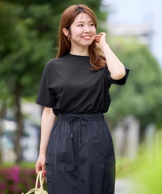 UNFILO L BEAUTY FORM フォルムＴシャツ ネイビー