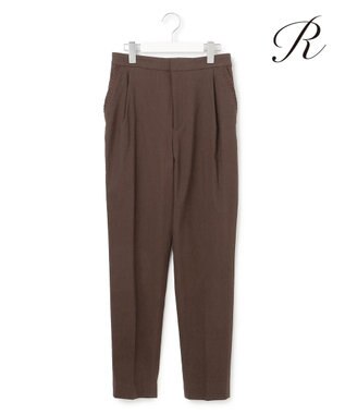 23区 【R(アール)】NALYAコンフォートリネン テーパードパンツ