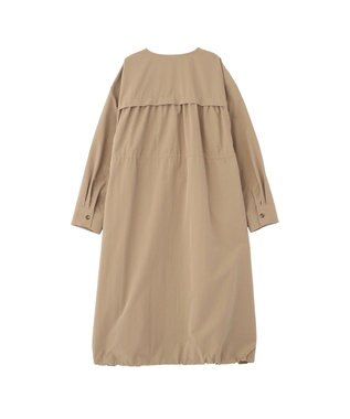 Green Parks ギャザードロストワンピース Beige