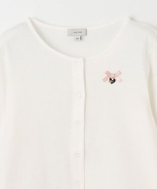 ANY KIDS 接触冷感 UVケア カーディガン エクリュ