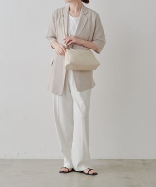 russet レザー2WAYショルダーバッグ(CE-1629) Ivory