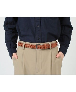 REGAL FOOT COMMUNITY 【リーガル】TS84 プレミアム メッシュベルト ベルト ブラウン