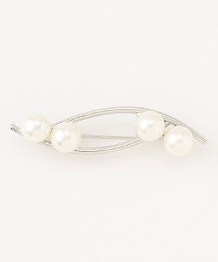 自由区 リーフパール ブローチ