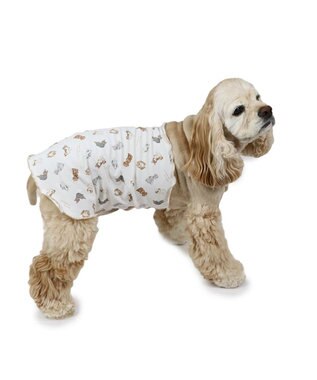 PET PARADISE ペットパラダイス makokoro ペティヒート 腹巻 中型犬 白～オフホワイト