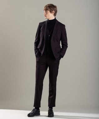 JOSEPH HOMME ピュアカシミヤ　タートルネックニット ブラック系