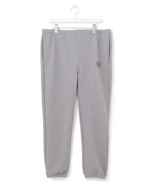 J.PRESS YORK STREET 【UNISEX】裏毛ロゴ刺繍スウェットパンツ ライトグレー系