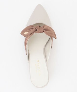 TOCCA RIBBON MULE SANDALS ミュールサンダル ピンク系