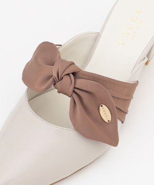 TOCCA RIBBON MULE SANDALS ミュールサンダル ピンク系