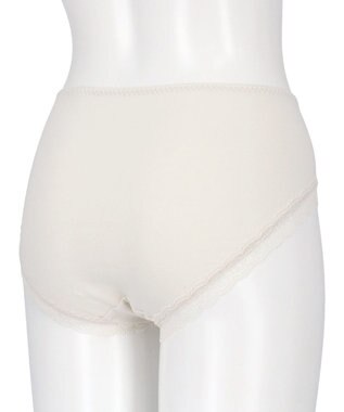WACOAL ショーツ 【ハグするブラ】 BXB418とペア はきこみ丈ふつう 綿混(バック) レディース PXB218 /ワコール アイボリー