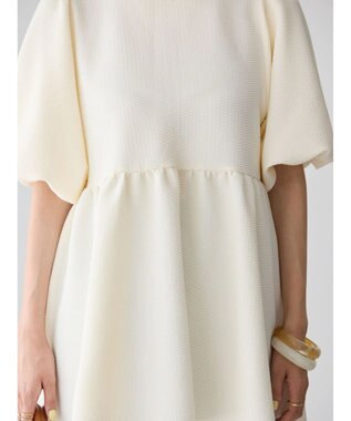 AMERICAN HOLIC ジャガードティアードカットプルオーバー Ivory