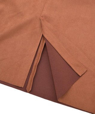 YECCA VECCA ハイウエストフェイクスエードスカート Terracotta