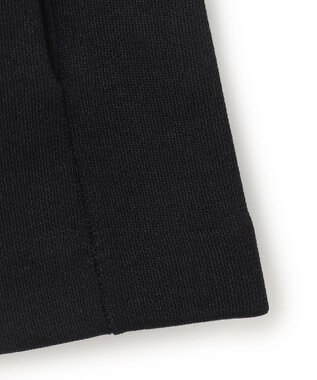 ICB 【洗える】シンセティックヤーンスムース ニットジャケット ブラック系