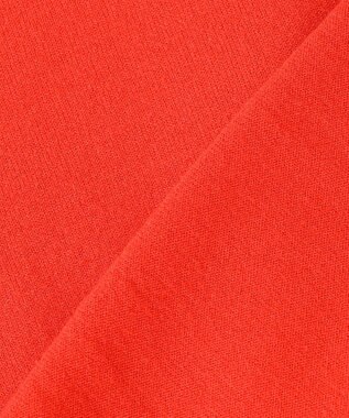 23区 【洗える】ヴィスコースストレッチ ドルマンスリーブ カーディガン レッド系