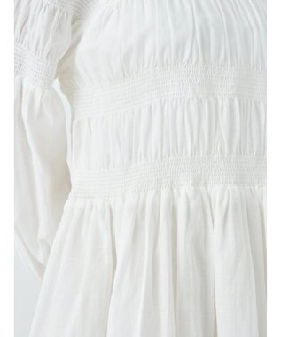 earth music&ecology シャーリングチュニック Off White