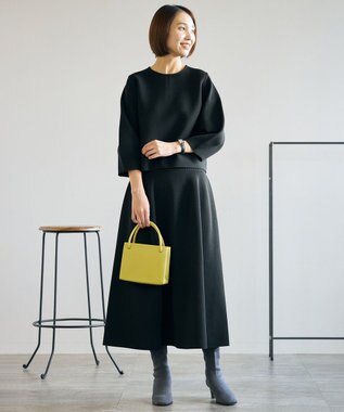 UNFILO 【STORY×UNFILO】フォルムニット セットアップ ブラック