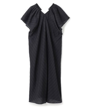 BEIGE， VIVIENNE / Vネックワンピース Black