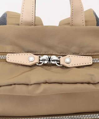 Y'SACCS ポリエステルツイル リュックサック ベージュ