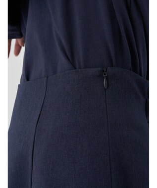 earth music&ecology すきな丈フレアスカート Navy