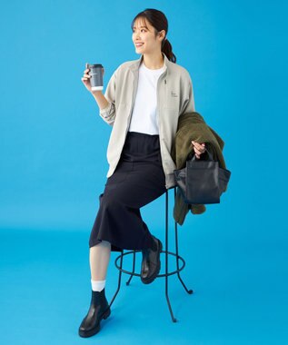 SHARE PARK LADIES 【UVカット・吸水速乾・ストレッチ・軽量・アンチピリング 】ダンボールトラックジャケット（S・Mサイズ） ベージュ系