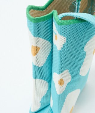 WEGO 総柄スマホショルダーポーチ ブルー