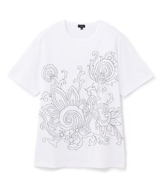 JOSEPH HOMME ペイズリーステッチ  Tシャツ ホワイト系3