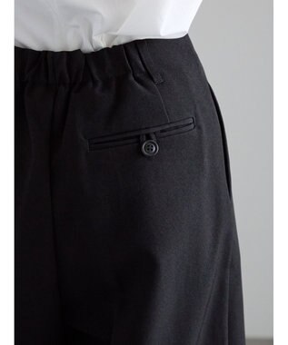 Te chichi フロントタックハーフパンツ《2025Autumn catalog vol.2 item》 ブラック
