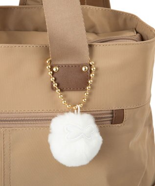 ACE BAGS & LUGGAGE kanana project collection タッセル-e トートリュック A4 68874 ベージュ