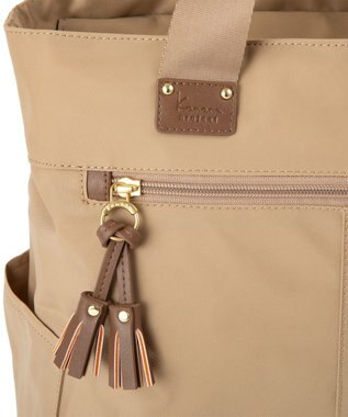 ACE BAGS & LUGGAGE kanana project collection タッセル-e トートリュック A4 68874 ベージュ