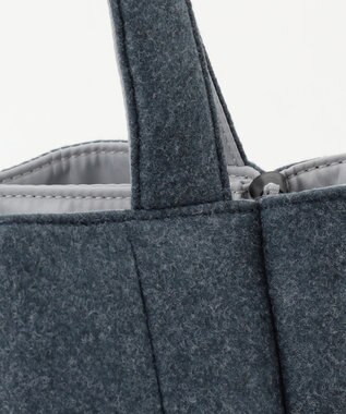 Y'SACCS フェルトトート　Mサイズ ダークグレー