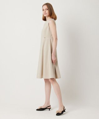 TOCCA 【大人百花掲載】【洗える！】AFTERNOON ドレス ベージュ系