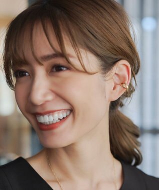 Tiaclasse ツイストイヤーカフ ゴールド