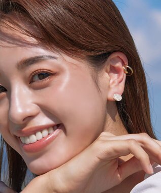 Tiaclasse ツイストイヤーカフ ゴールド