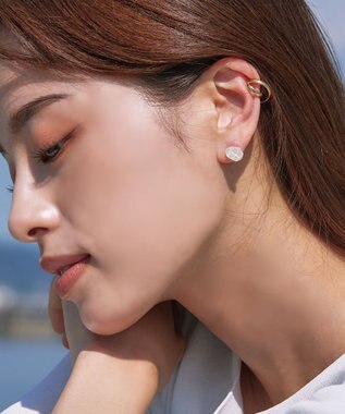 Tiaclasse ツイストイヤーカフ ゴールド