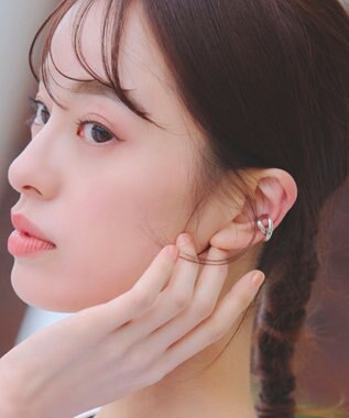 Tiaclasse ツイストイヤーカフ シルバー