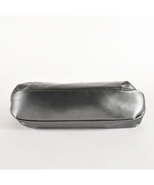 LA BAGAGERIE コーティングキャンバス 2WAYショルダーバッグ ガンメタリック