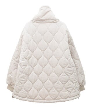 CRAFT STANDARD BOUTIQUE ボアキルト切替ブルゾン Ivory