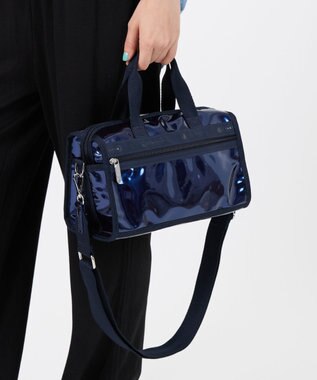 LeSportsac MIR MINI DUFFEL CROSSBDY/サファイア サファイア