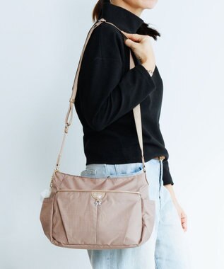 ACE BAGS & LUGGAGE Kanana project COLLECTION シェリ ショルダーバッグ 横M 17943 カナナプロジェクト コレクション ベージュ