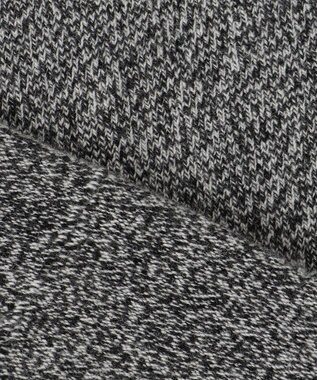 J.PRESS YORK STREET 【UNISEX】ウールカシミヤ クルーニット ブラック系1