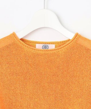 J.PRESS LADIES L 【洗える】DRY COMFORT ニット オレンジ系