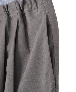 AMERICAN HOLIC 【マルチ機能】Wウエストパンツ Gray Mixture